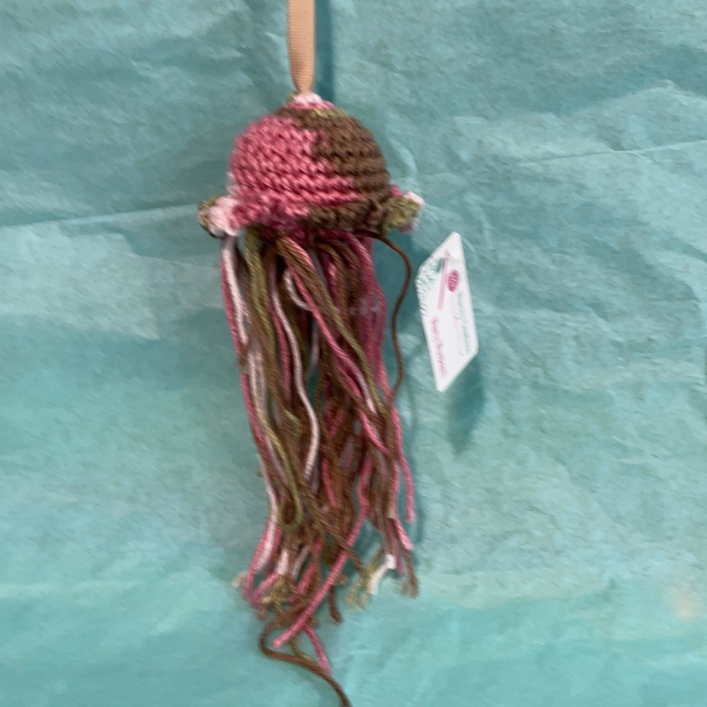 Jellyfish keychain or any type of decoration. Handcrafted with love ❤️
